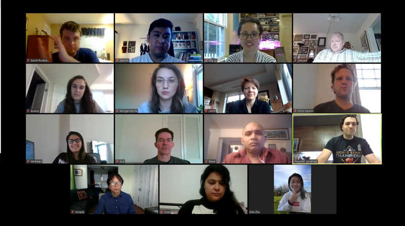 Speakeasy Toastmasters social distancing with Zoom